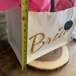 Bride- wedding reusable tote!!! 👰  ⛪️
